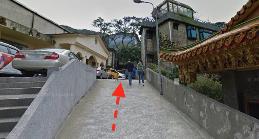 停車場前往海論的路線1