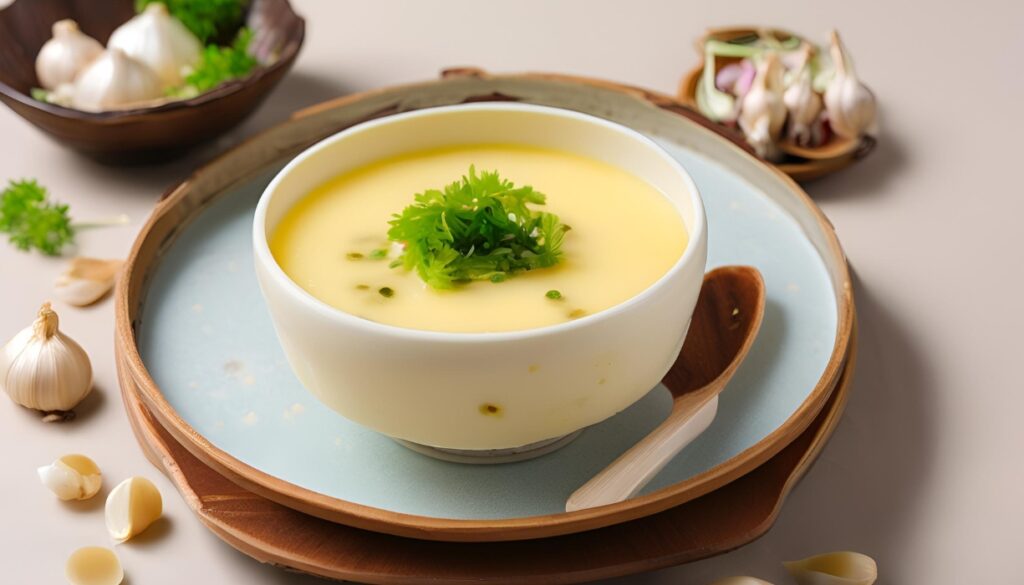 印加果油蒜蓉蒸蛋